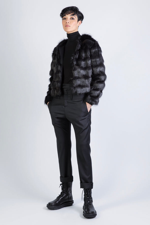 FAKE FUR SHORT - Jacket