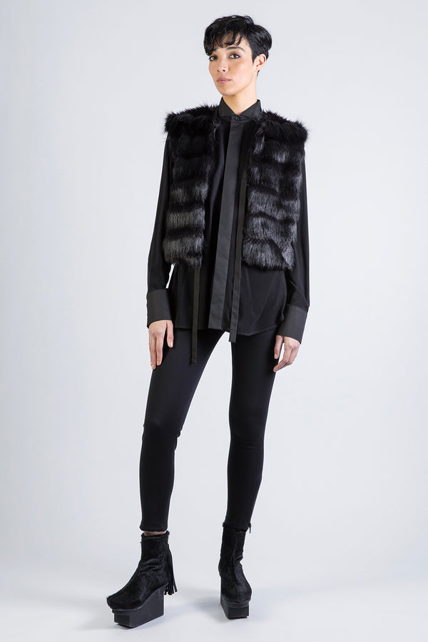 FAKE FUR SHORT - Vest