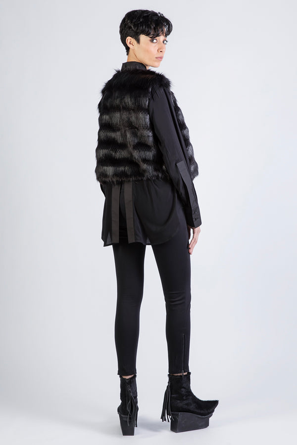 FAKE FUR SHORT - Vest