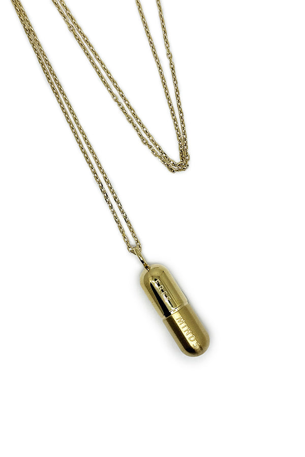 GOLD PILL - Necklace